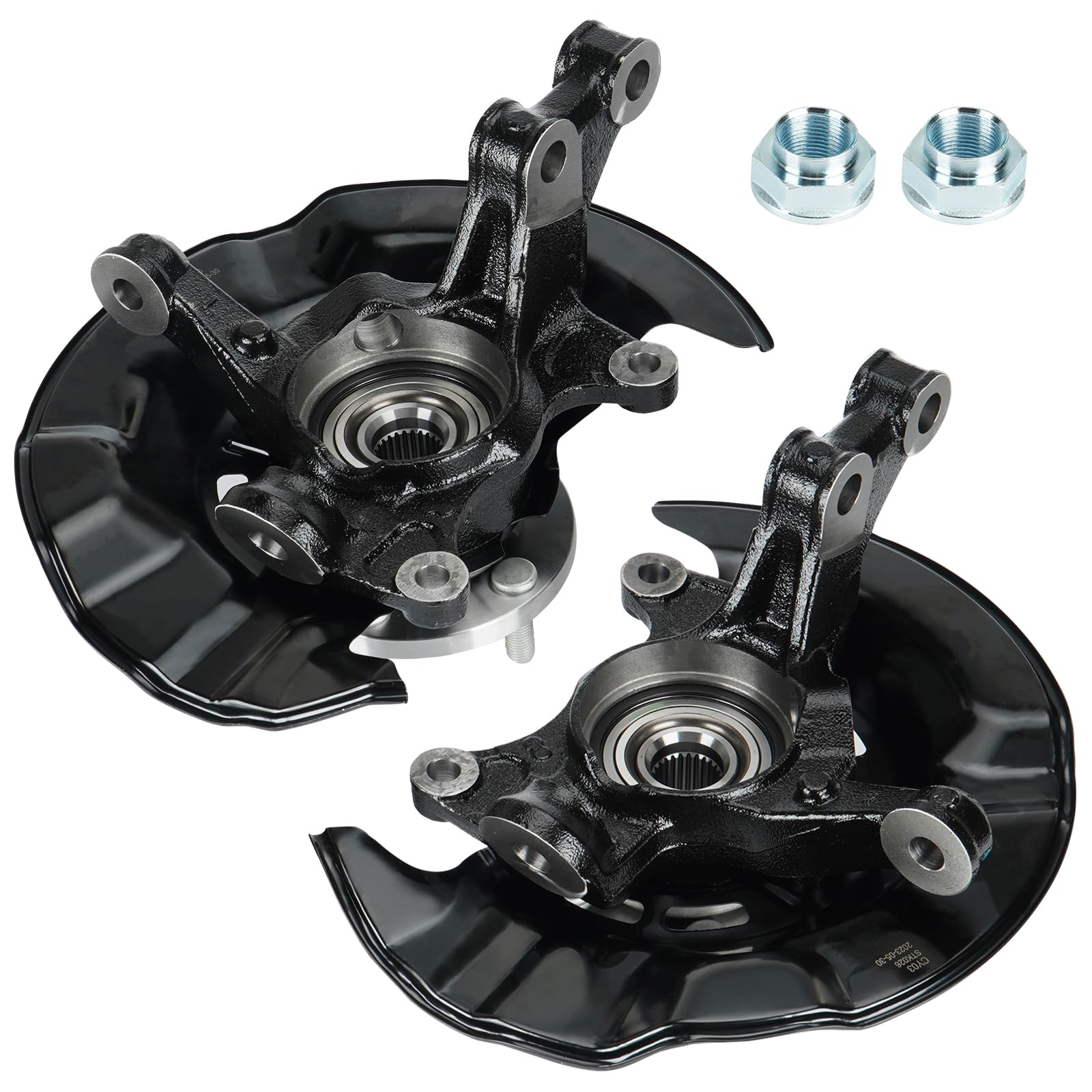 Amazon.com: Front Steering Knuckles & Wheel Bearing Hub Assembly
