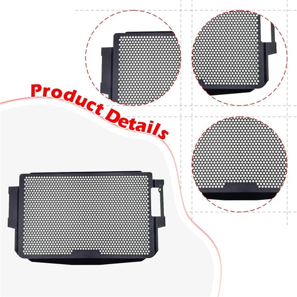 Radiatore Protezione Per Motociclette Griglia Di Protezione | Per Motociclette Griglia Di Protezione Radiatore Nera Ricambi Per MT-09 V4 2024-2025