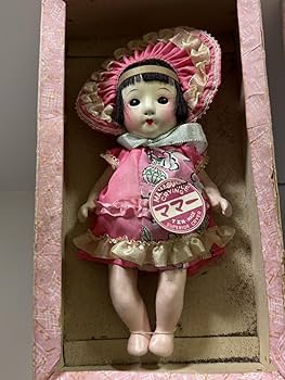 レトロ　　サクラビスクドール　箱付き こんにちは 本日もサクラビスクのご紹介です✨ シノダの小さめの