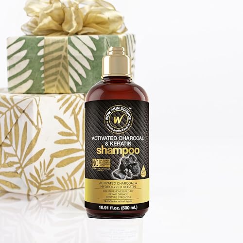 Miniatura 5 de WOW Skin Science Champú de carbón activado y queratina 16.9 oz