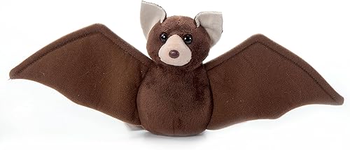 The Petting Zoo Peluche de murciélago de peluche, regalos para niños, animales salvajes de Onez Babiez, juguete de peluche de murciélago de 6