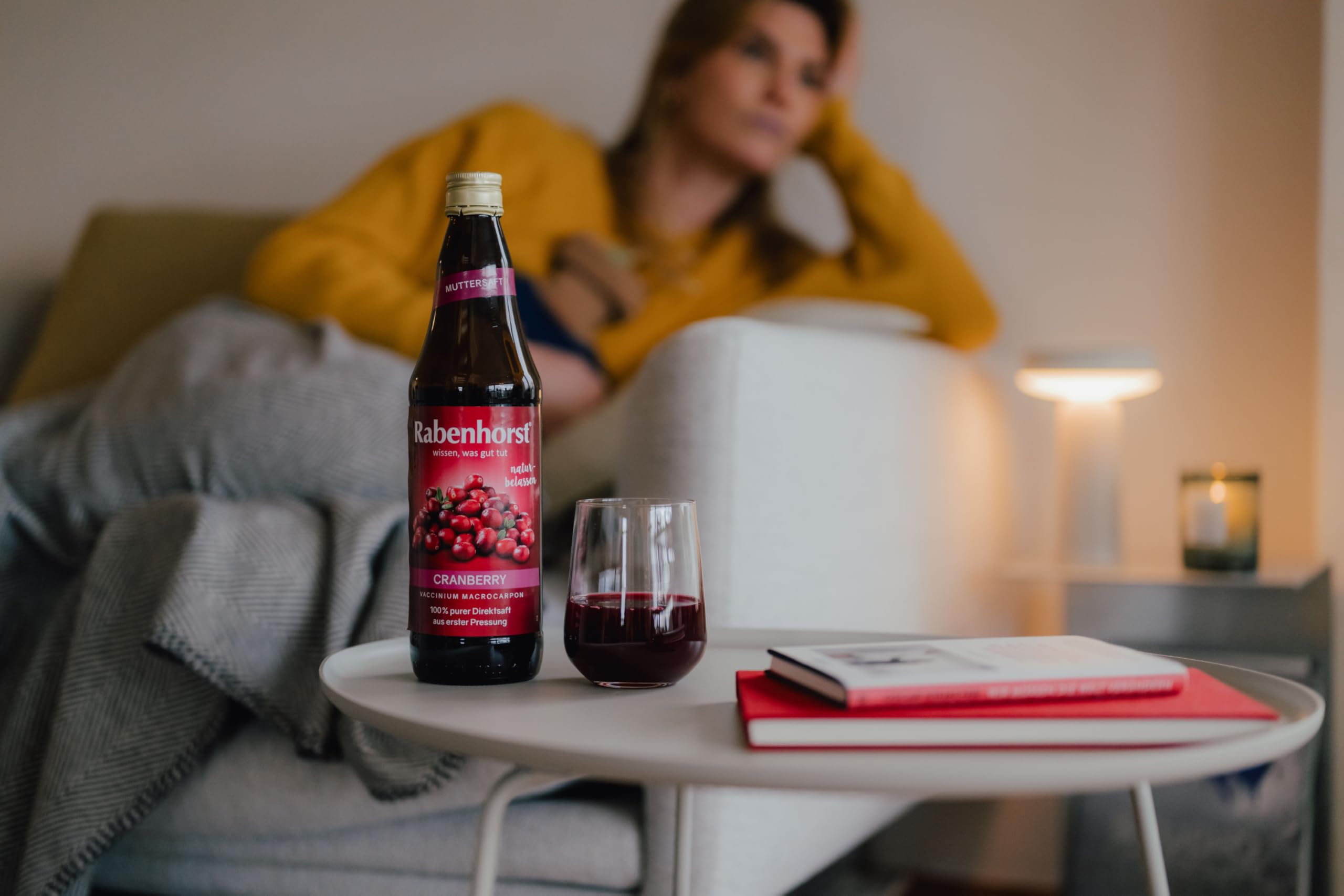RABENHORST - Cranberry Muttersaft 6er Pack (6 x 700ml) | 100% purer Direktsaft aus erster Pressung aus sorgfältig ausgewählten, original nordamerikanischen Cranberrys bester Qualität