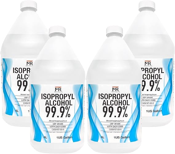 Moro Chemicals Isopropyl Alcohol 99 percent Rubbing alcohol 99 USP