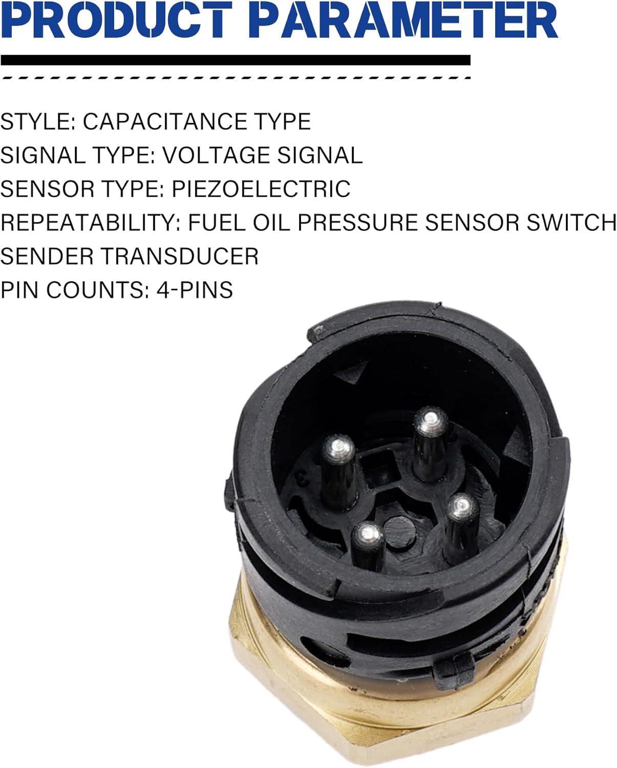 4210195 Oil Pressure Sensor Oil Fuel Pressure Sensor Switch Sender Transducer Fit for DEUTZ Engine TCD Truck, OEM#0421-0195 04213842
