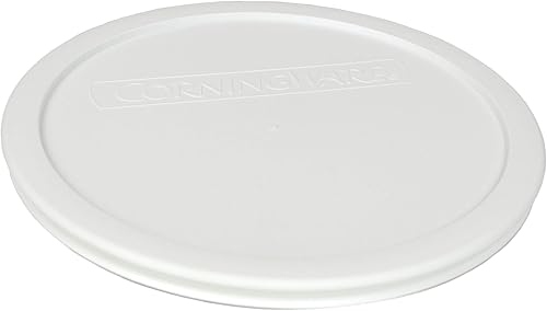 Miniatura 6 de CorningWare FS5 1.5qt - Cacerola redonda francesa blanca y F-5-PC 1.5qt tapa de plástico blanco francés