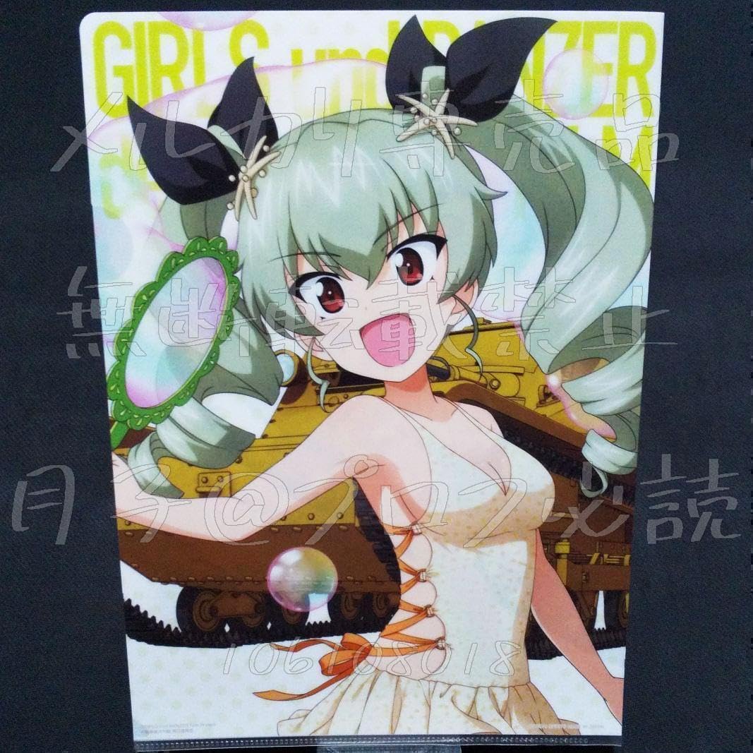 ガルパン　クリアファイルセット　水着 Amazon.co.jp: 一番くじガルパン クリアファイル アンチョビ