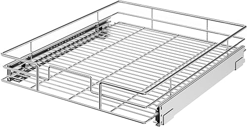 Miniatura 12 de ROOMTEC Organizador de armario extraíble (22½ pulgadas de ancho x 21.5 pulgadas de profundidad), 2 niveles de almacenamiento extraíble para cajón