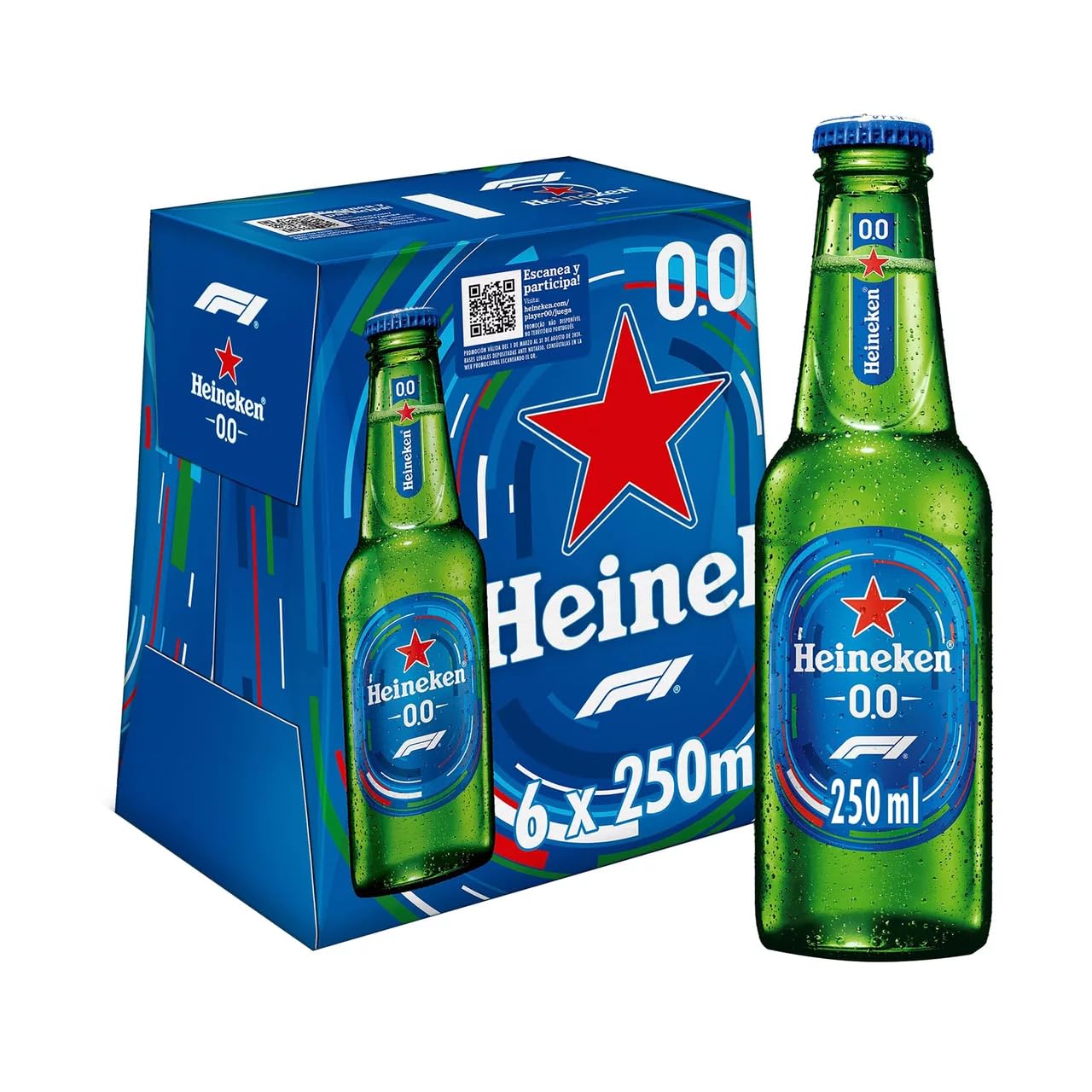 Alkoholfreies Bier 0,0% BIS0068 Pack 6 Stück x 25 cl 2er Pack