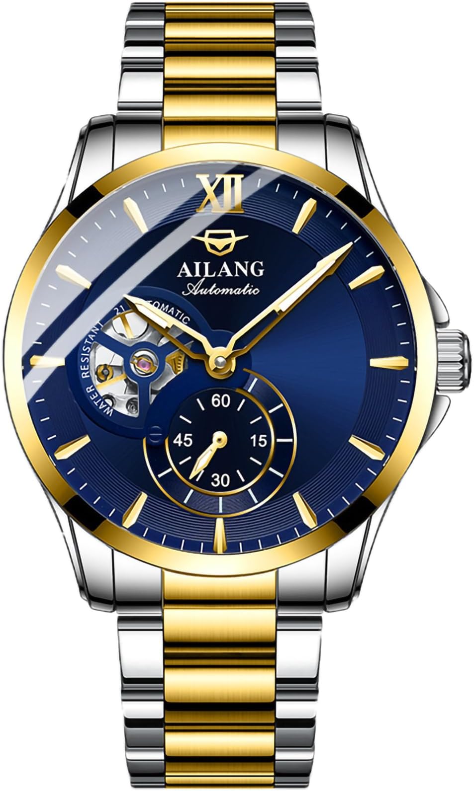 TEINTOPAilang Series Men's Automatic Mechanical Watch with Steel Band