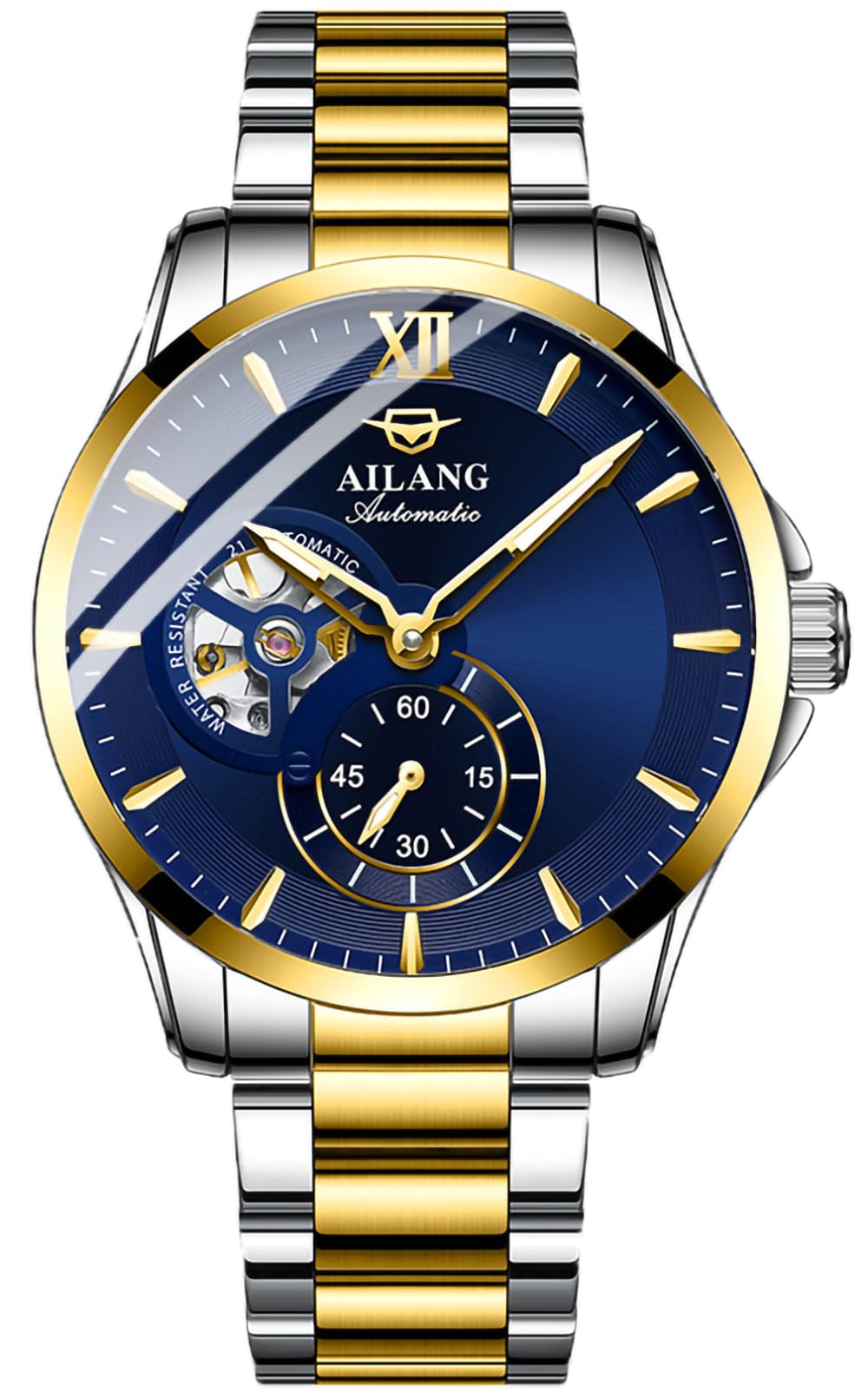 TEINTOPAilang Series Men's Automatic Mechanical Watch with Steel Band