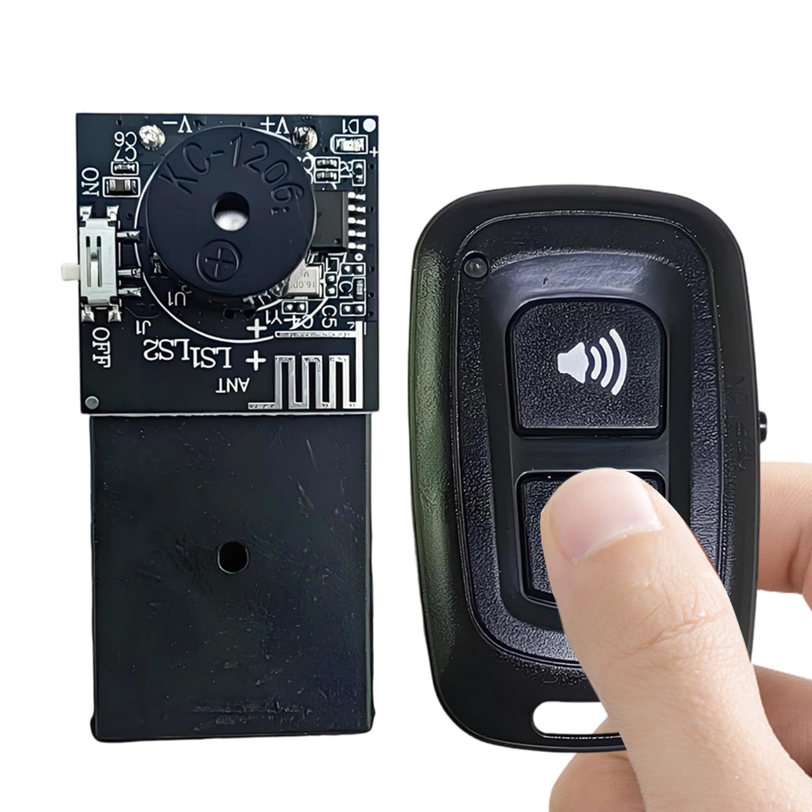 DAWCBVJQ Noise Maker Device,Remote Control Noisy Sound Making - Practical Joke Prank Stuff | for Party Home School Dormitory Apartment Car Interior Garden Yard
