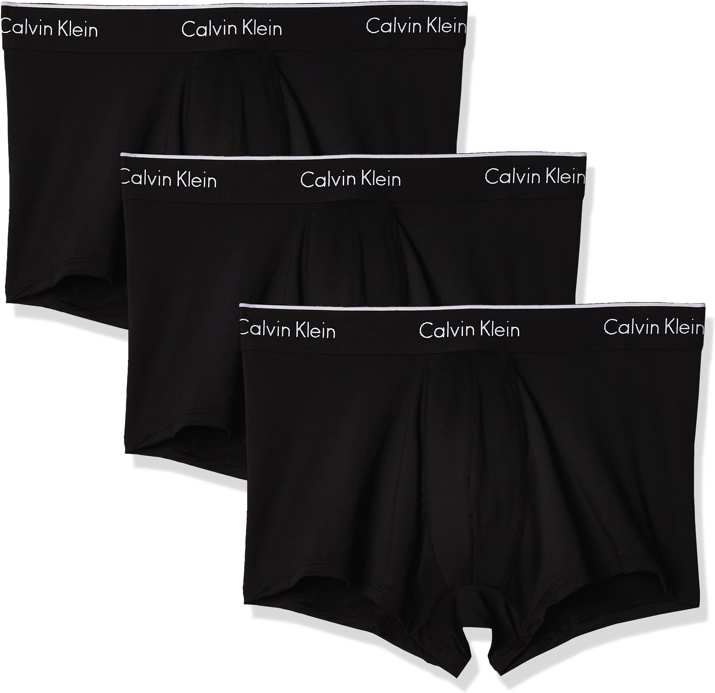 Men's Microfiber Stretch 3-Pack Low Rise Trunks
