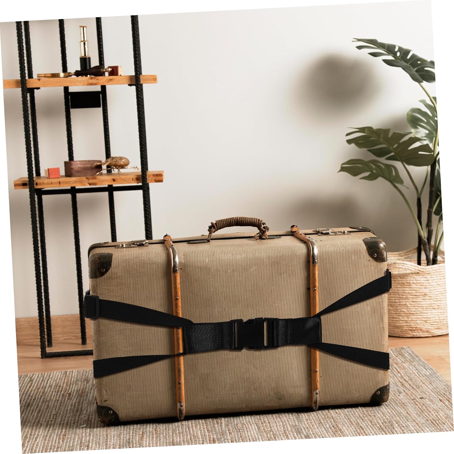 FRCOLOR Luggage Strap Durable Belt for Suitcases Backpacks Versatile Travel Attachment Buckle image 4