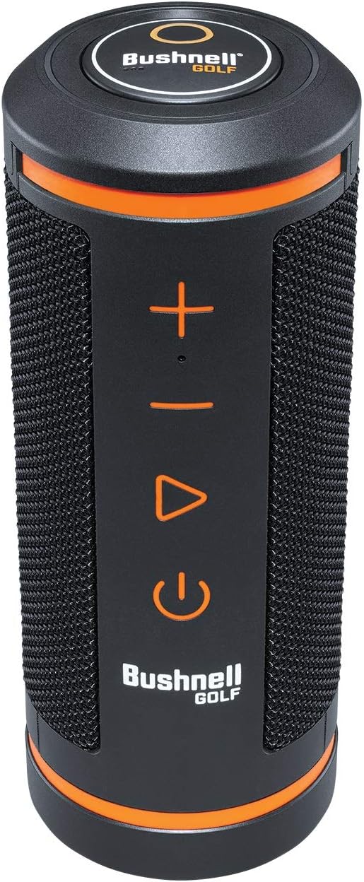 Bushnell Wingman HD 2026 Golf GPS Speaker Bundle - 3.5” Color HD Touchscreen, 360 Audio, 2 x 10 Watt Speakers, BITE Mount with PlayBetter Portable Charger & Protective Wingman Pouch ASIN