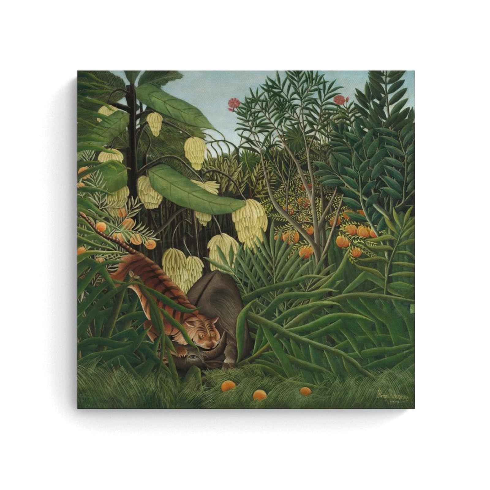 Cuadro de lienzo artístico de Henri Rousseau para decoración elegante 8