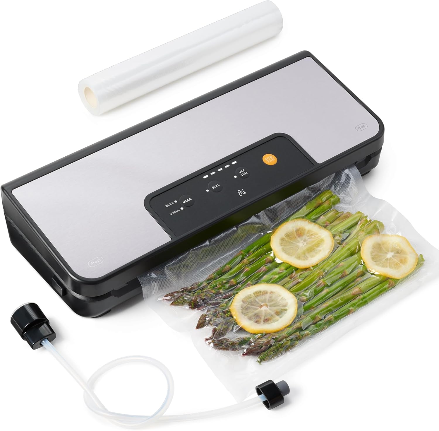 Greater Goods Vacuum Sealer Machine Includes 1 Roll of