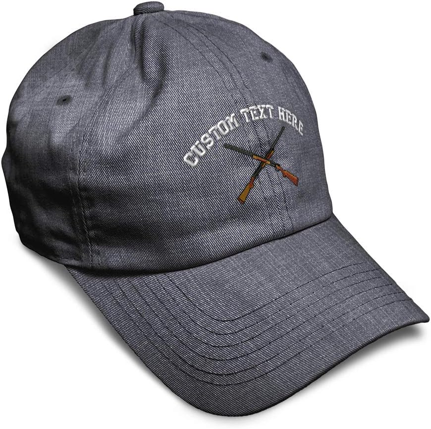 Speedy Pros Soft Baseball Cap Crossed Shotguns Embroidery Shooting Crossed Shotguns Cotton Dad Hats for Men & Women