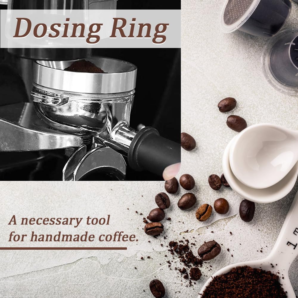 Koffie Accessoires Koffiepoeder Trechter Zeefhouder Taza Dosificadora De Café, Embudo Dosificador De Espresso De Aleación De Alumini Aluminium Zeefhouder Magnetische Espresso Trechter Koffie Accessoires Koffiepoeder Trechter Zeefhouder Taza Dosificadora De Café, Embudo Dosificador De Espresso De Aleación De Alumini Aluminium Zeefhouder Magnetische Espresso Trechter