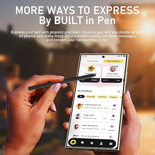 Miniatura 6 de Teléfonos celulares desbloqueados A24 Ultra Smartphone Android 13 Teléfonos 8GB+256GB6.8 "Pantalla HDDual SIM108MP+Cámara 48MP6800 mAhPluma