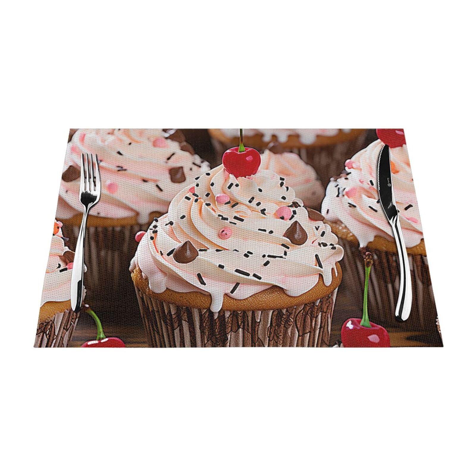 Sets de table en vinyle antidérapant de 30x46 cm pour la cuisine