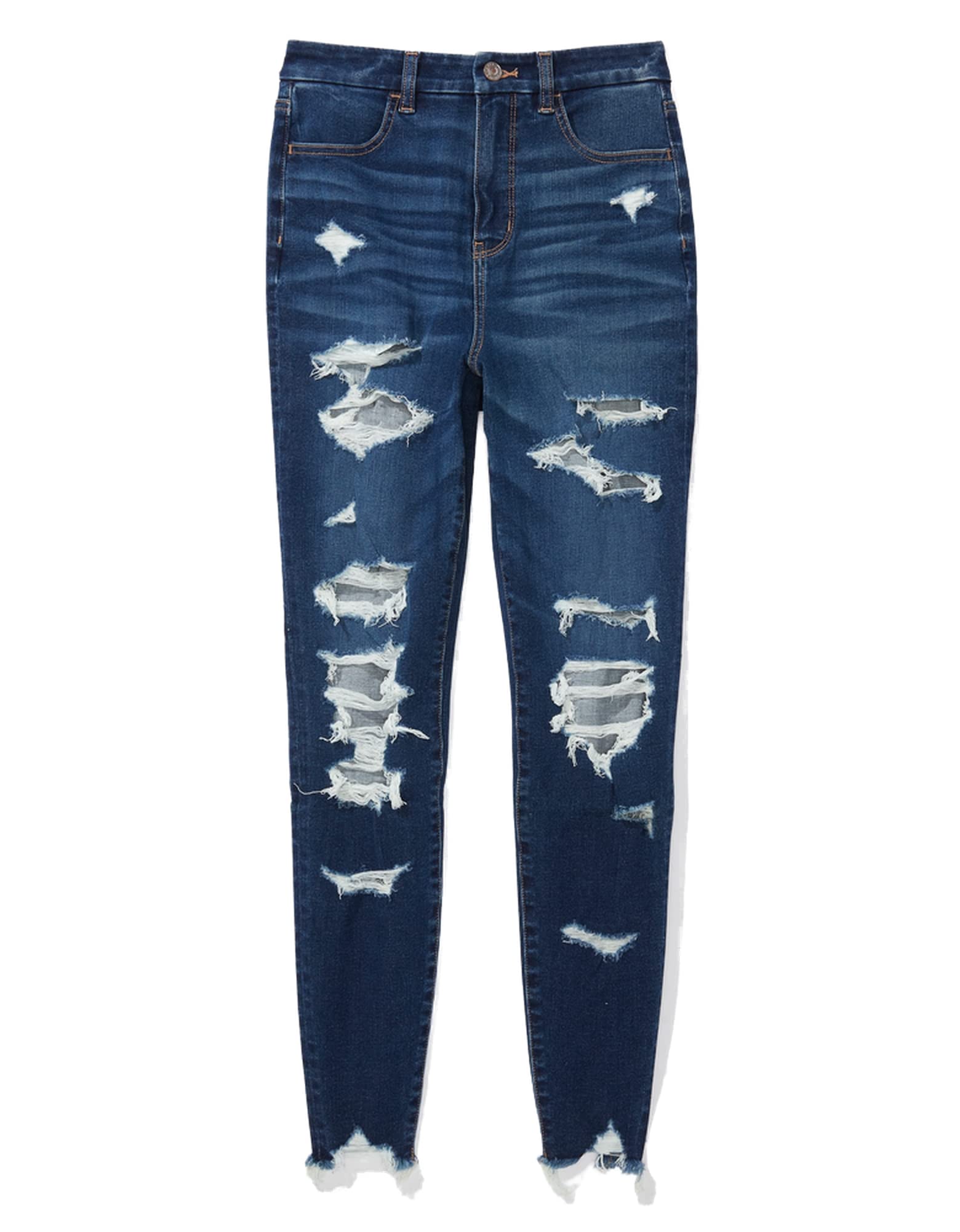 American EagleWomen U-4431-3538-876 Dream Ripped Curvy Highest Waist Jegging
