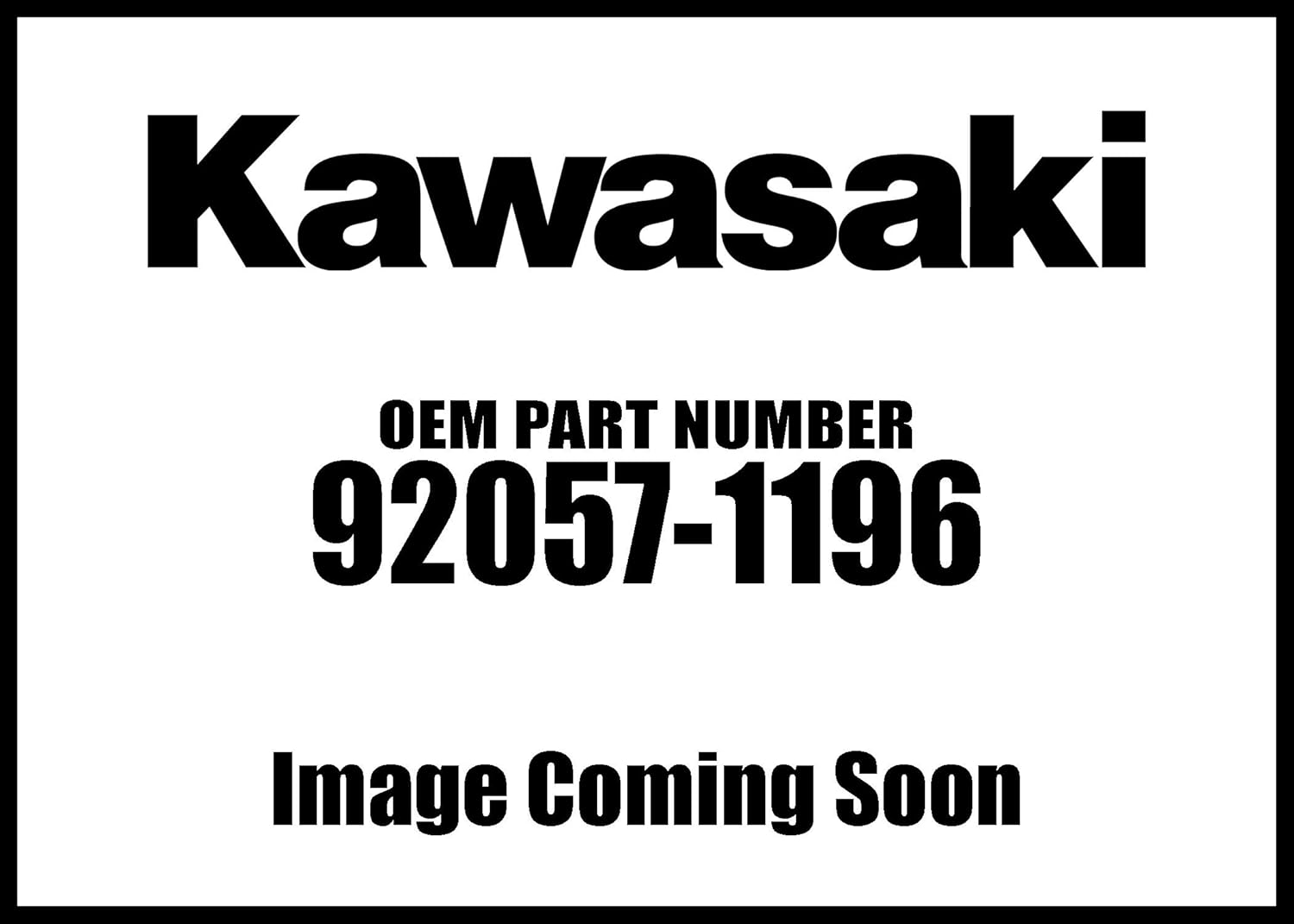 Kawasaki 1986-2004 Bayou Lakota Chain Starter 92057-1196 New Oem