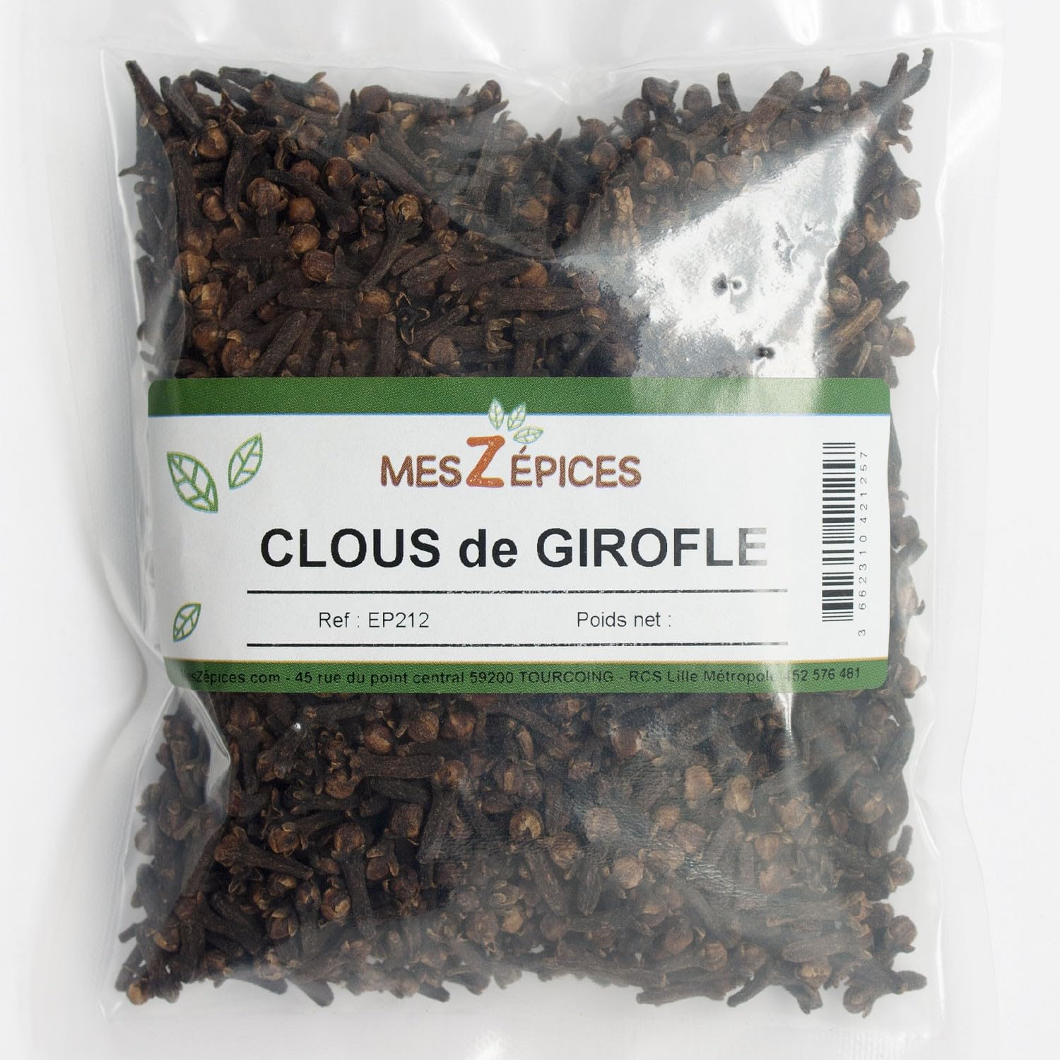 Clous de girofle en sachet économique de 1 kilogramme