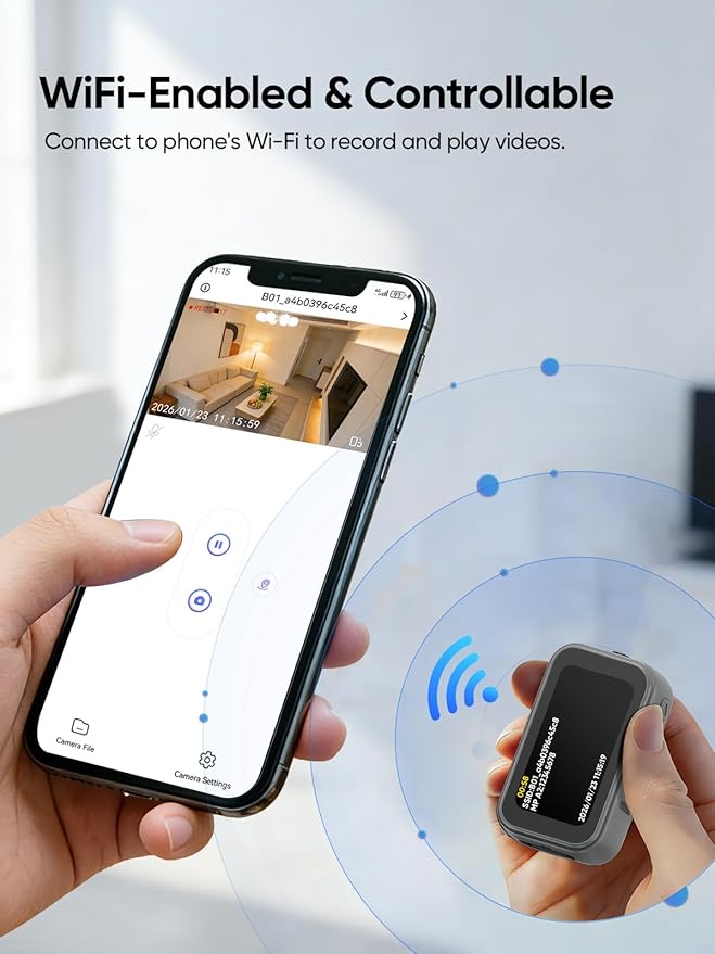 Lusduvi PX30 Cámara Mini Cuerpo 1080P miniatura 3
