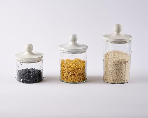 Miniatura 5 de Mud Pie 49300034L - Bote de cristal para clavos, grande