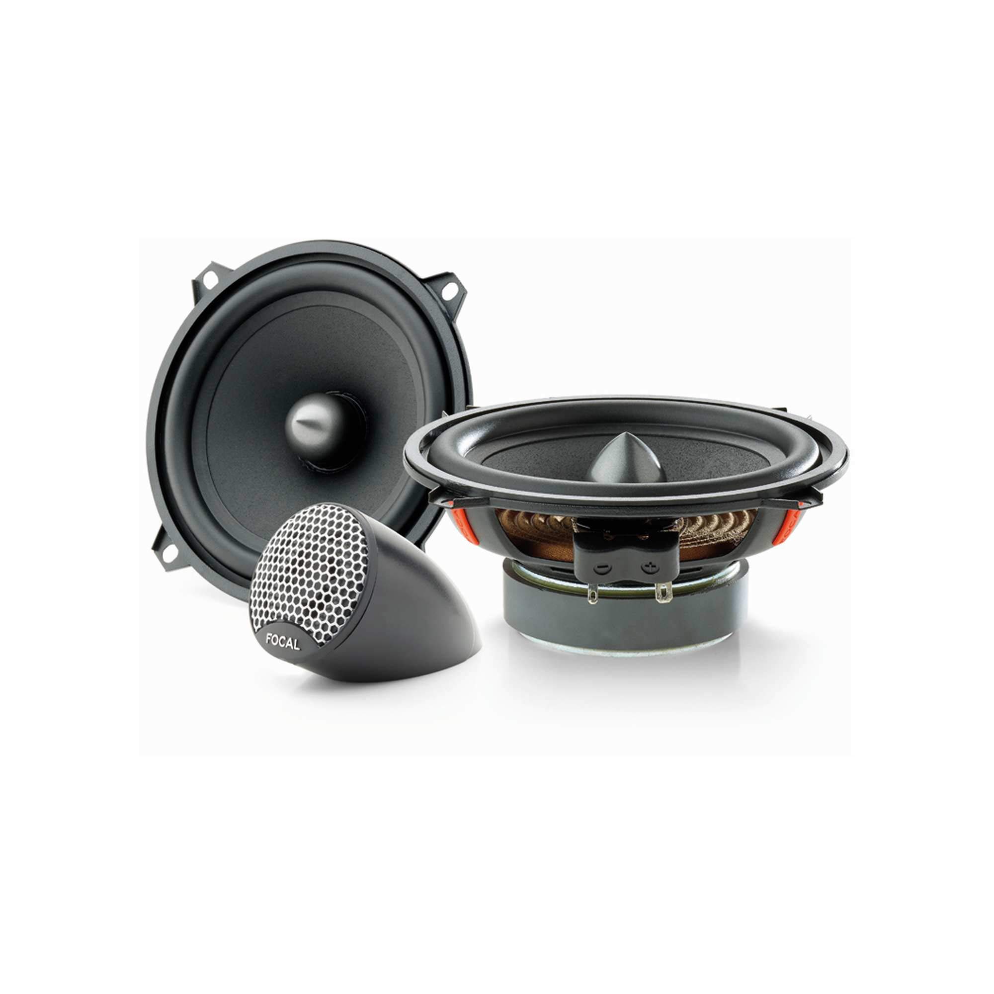 Focal ISU 130 5.25 Inch 2-Way Component Kit, RMS: 60W - MAX: 120W