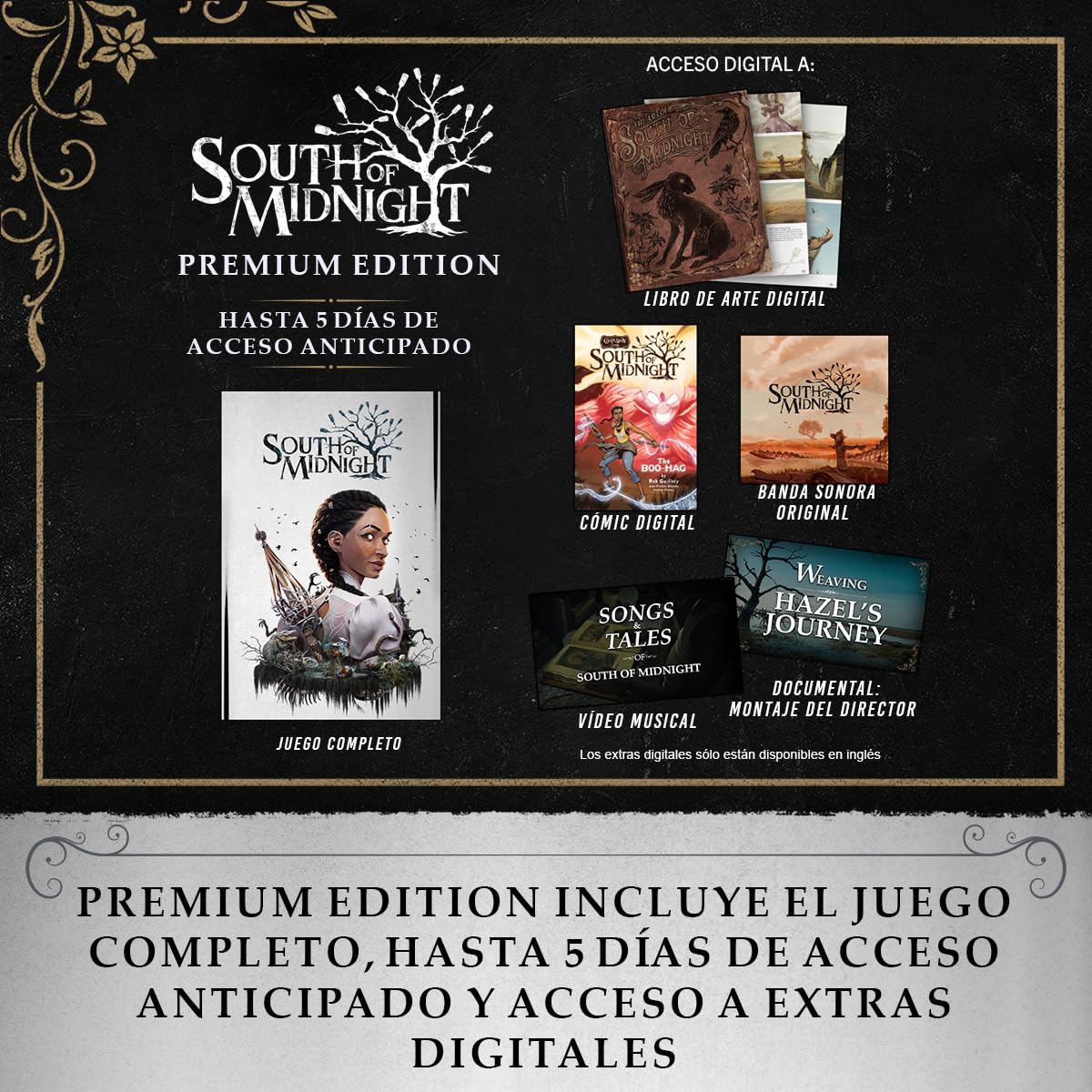 South of Midnight: Premium Edition │ Xbox Series X│S - Código de descarga