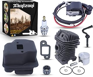 Zkqlzoqi 42.5Mm Cylinder Piston Kit, for Stihl 023 025 Ms230 Ms250 Chainsaws, 1123 020 1209, 1123 030 0408, 1123 140 0606