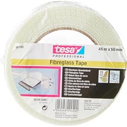 Panel De Fibra Tesa 60100-00001 - Rollo Cinta Fibra Vidrio 45Mx50 Mm