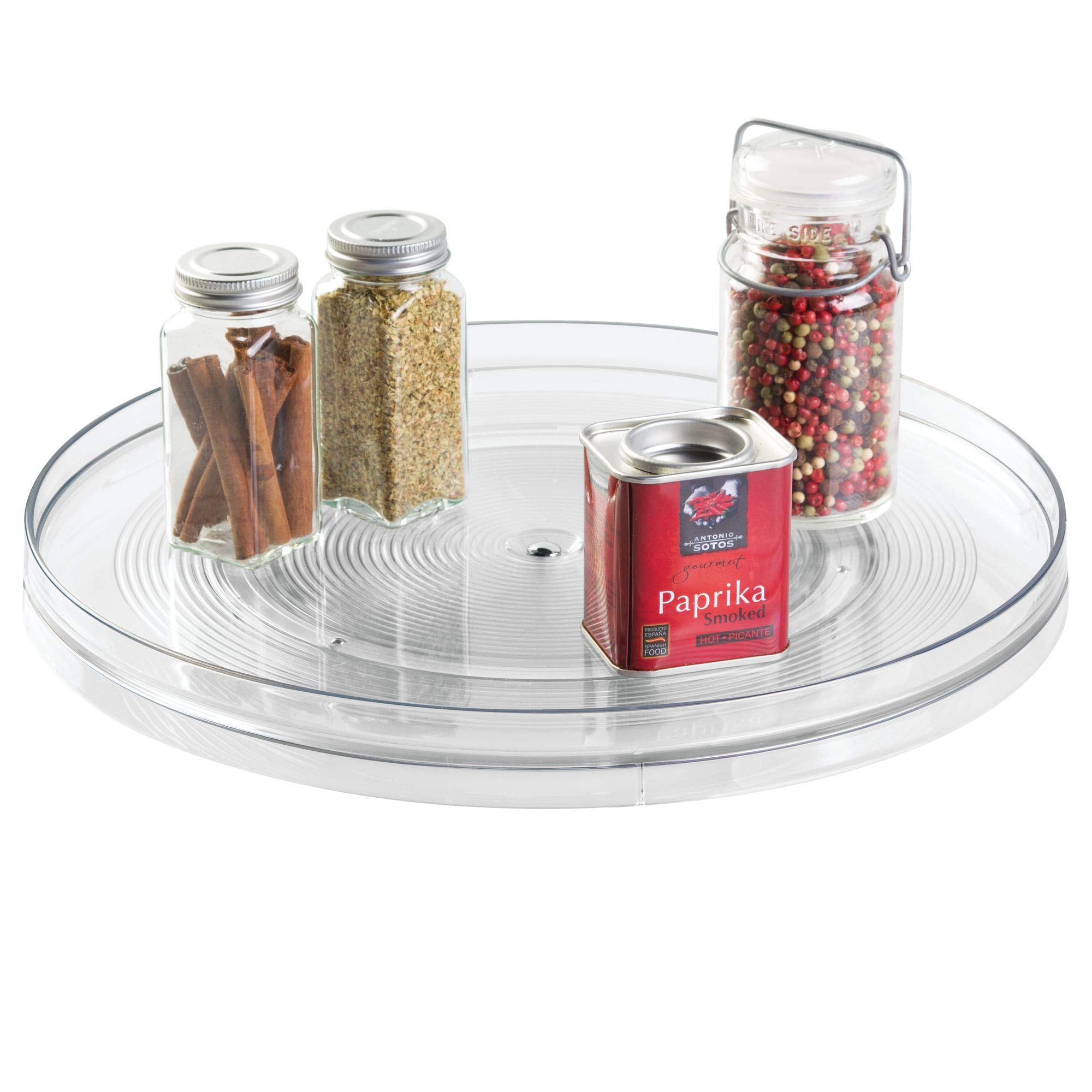 iDesign 54730 Rotatable Spice Rack, Extra Large Plastic Kitchen
