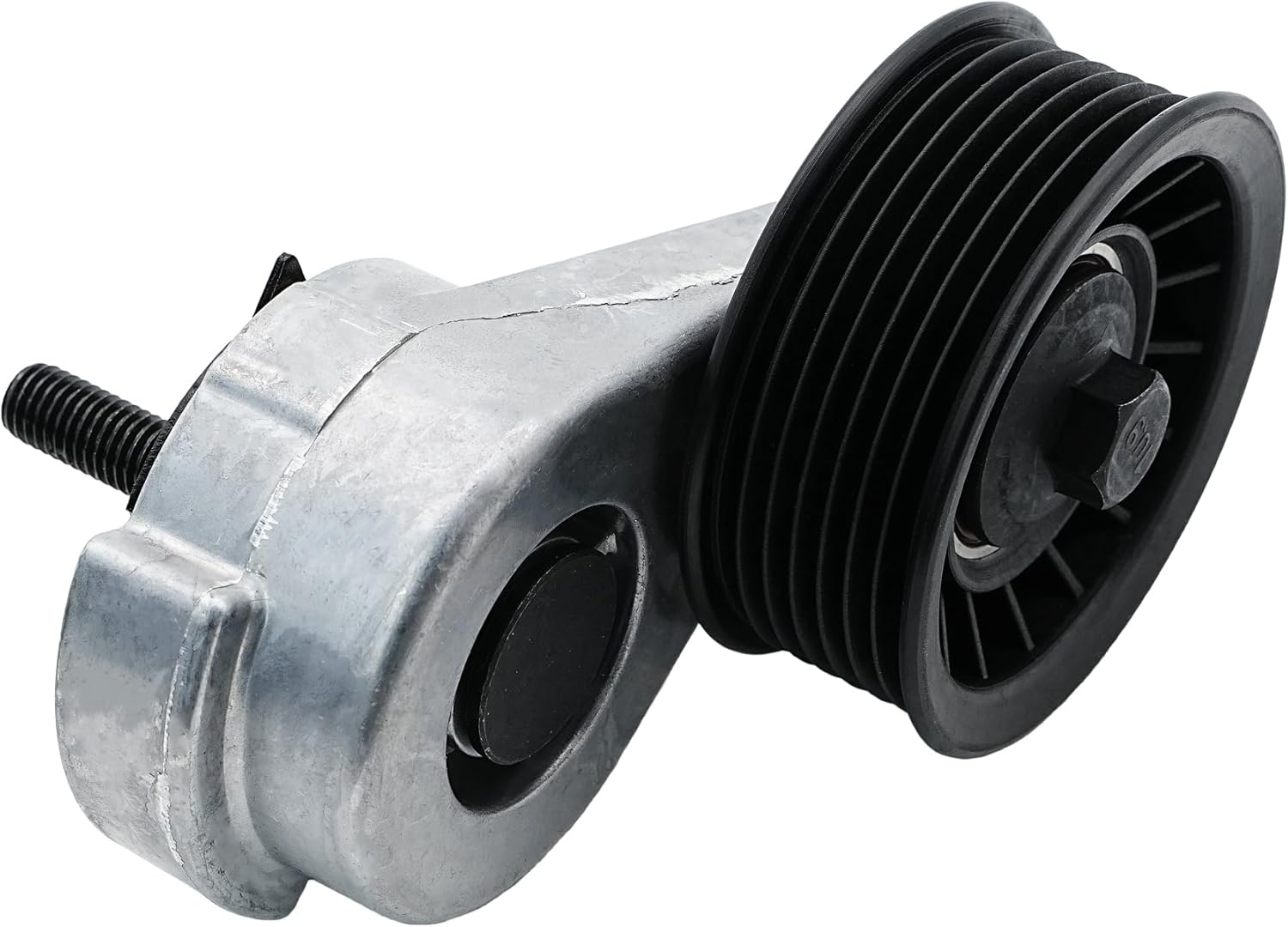 Belt Tensioner Assembly with Pulley Compatible for 1994-2003 Dodge Ram 1500 2500, 1998-2003 Durango, 1992-2003 Dakota, 1993-1998 Jeep Grand Cherokee, Replaces# 53010158AB, 53006497, 38116
