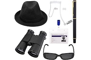 6 Pieces Detective Costume Accessories Complete the Outfit
