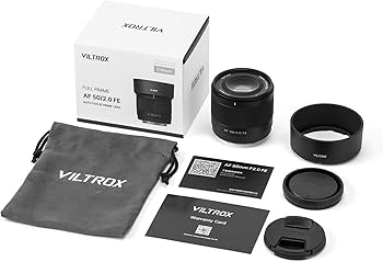 Amazon.com : VILTROX AF 50mm F2.0 Air Full-Frame Lens for Sony E