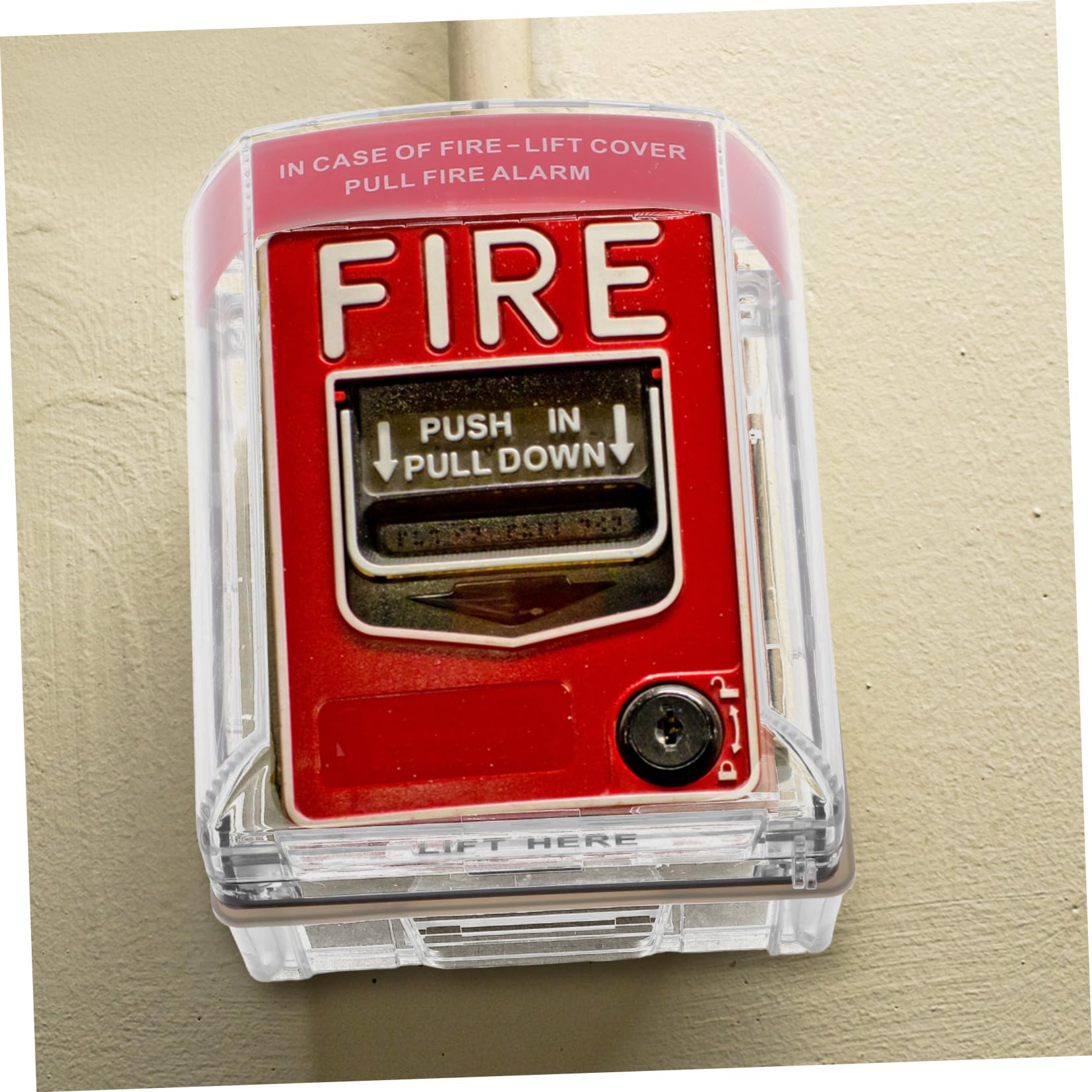 LIFKOME Cubierta Protectora de Plástico para Interruptor de Alarma Manual de Incendios, Cobertura Total, Instalación Fácil, Mantiene la Limpieza