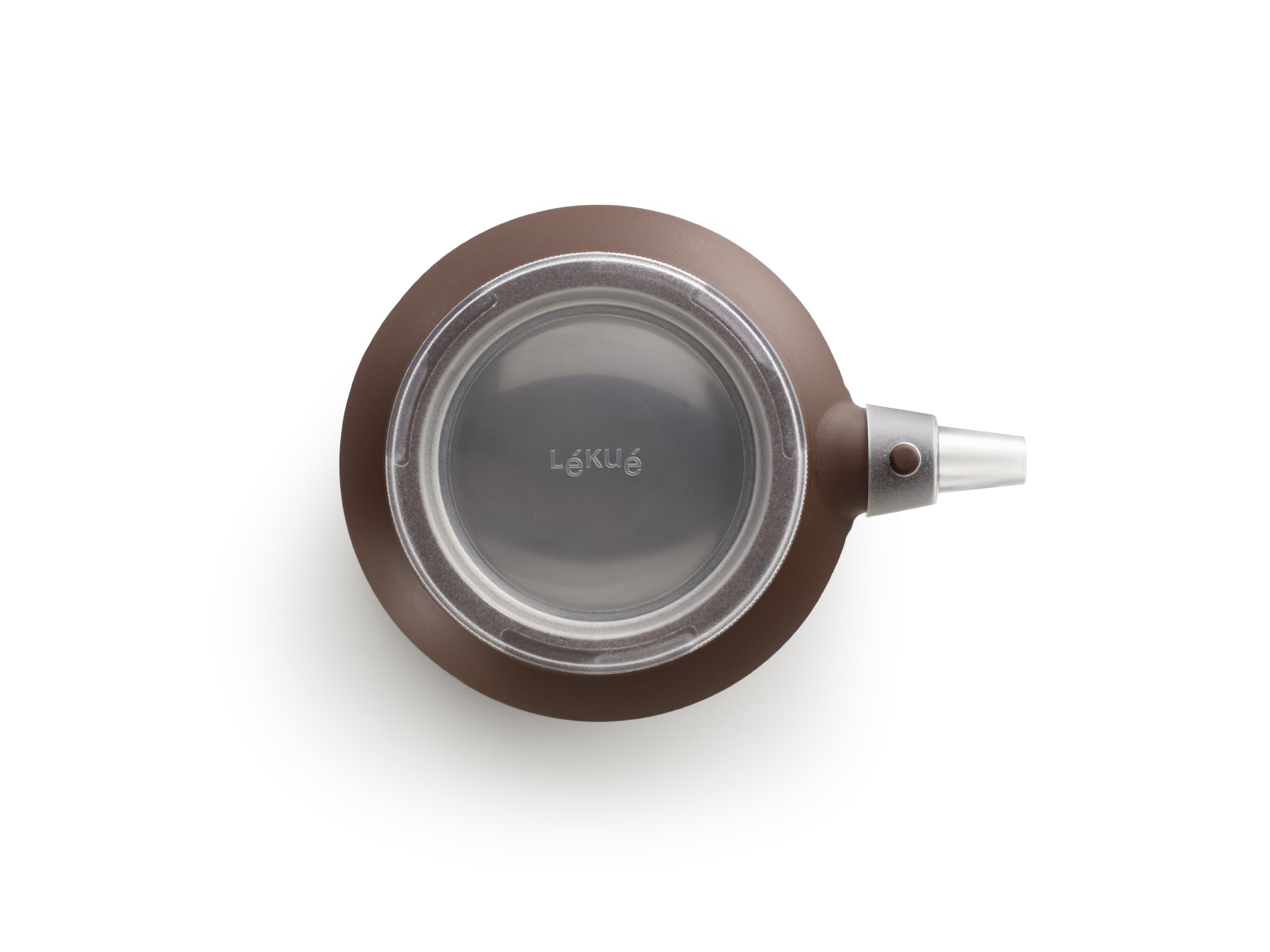 Lékué - Decomax - Poche à douille en silicone avec 6 embouts, marron