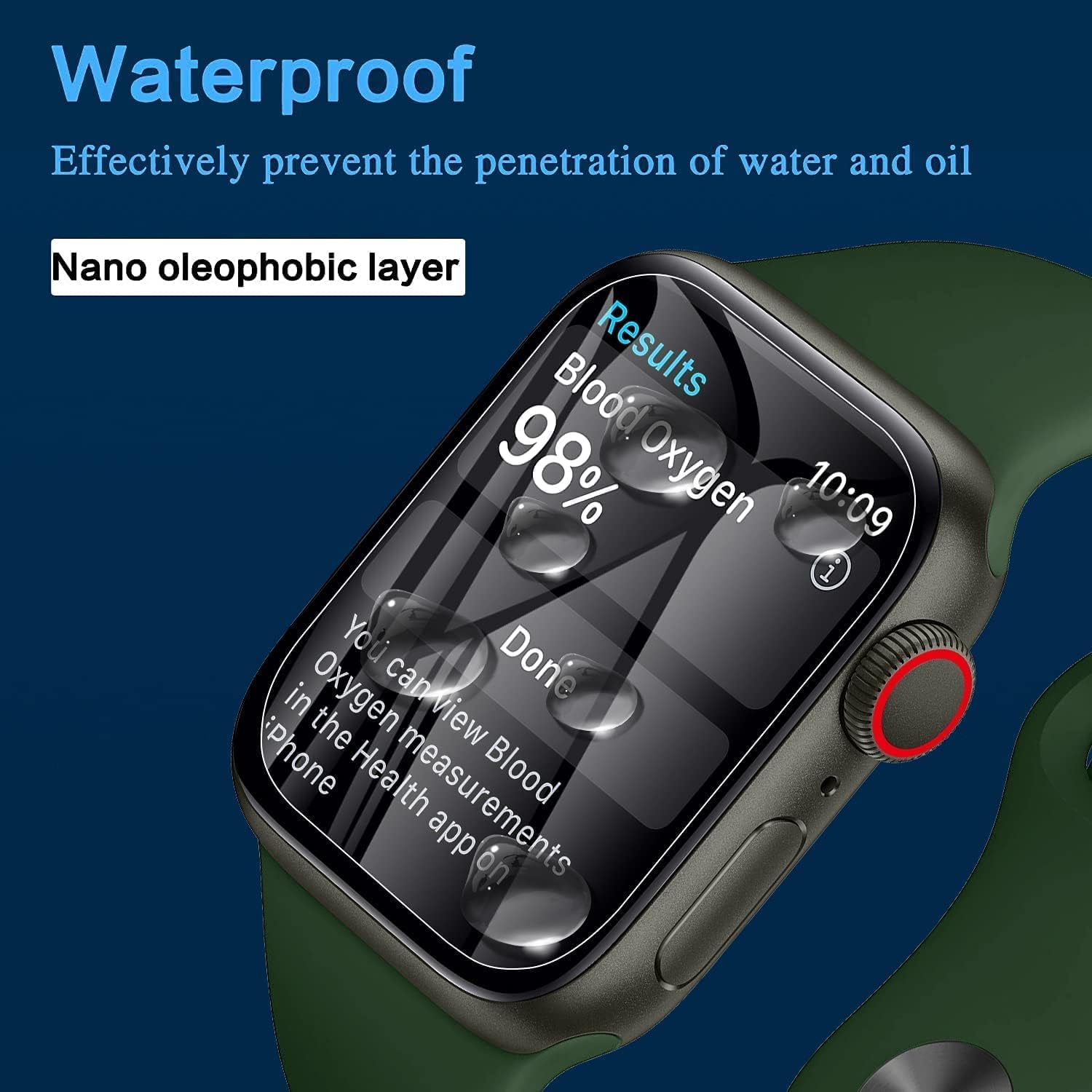 [ 8 Pack ] YMHML Screen Protector Compatible for Apple Watch 40mm SE Series 6 Series 5 Series 4, [Upgrade Flexible Film] Soft HD Clear Anti-Scratch Film for iWatch Accessories