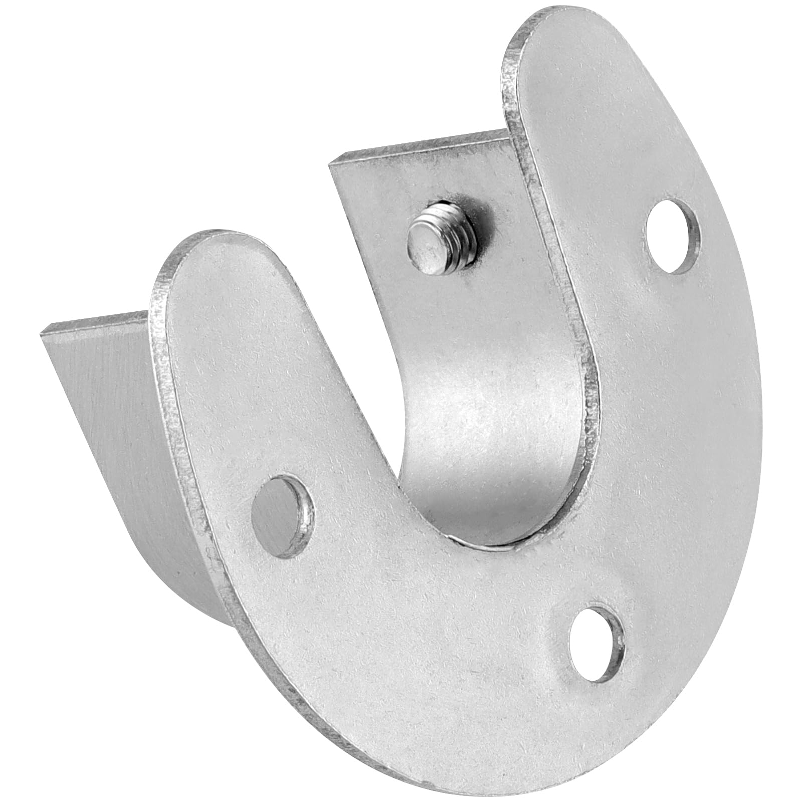 YUENPUN 8 PCS Wardrobe Rail Bracket, Closet Rod Bracket End Supports - Image 4
