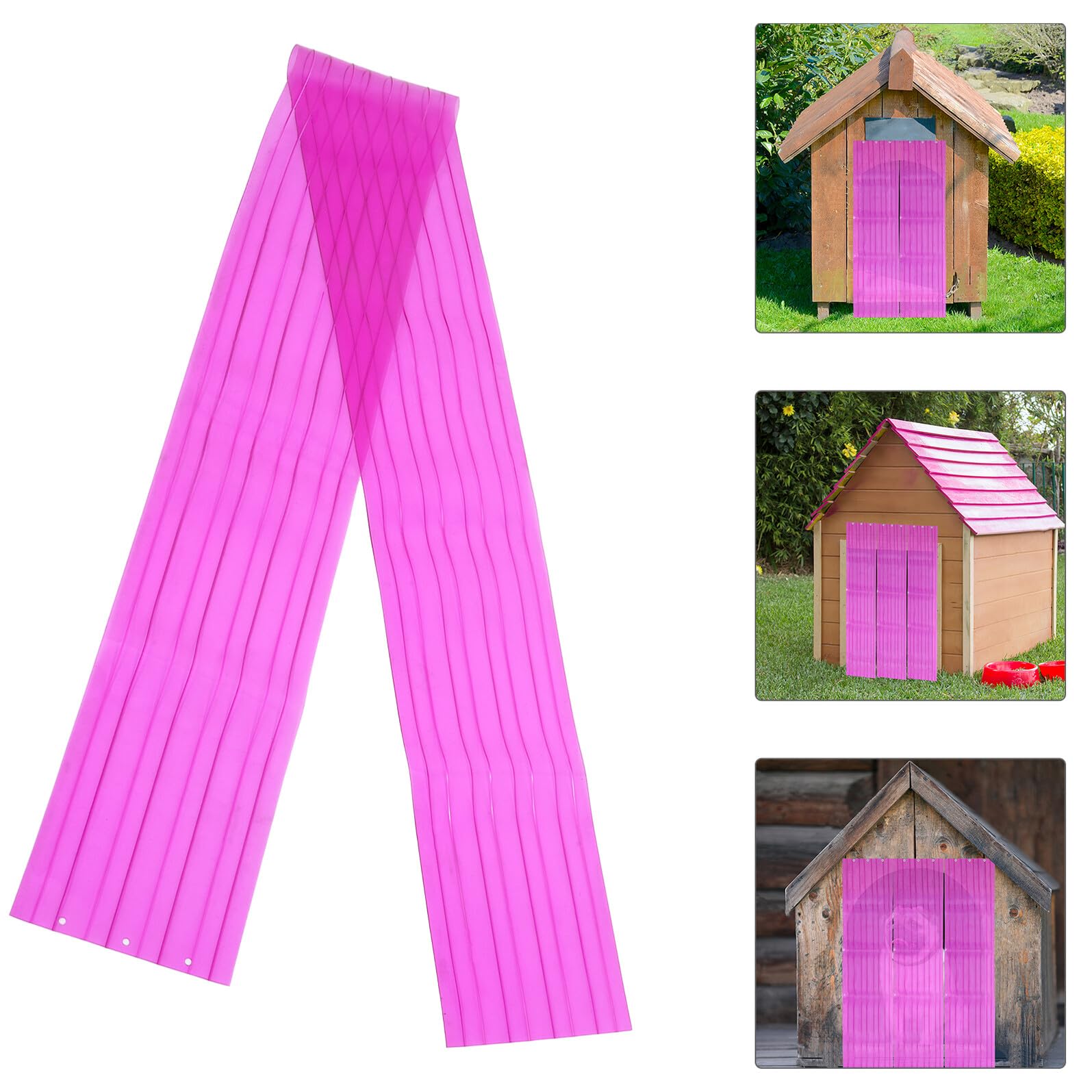 TOYANDONA Große Haustierklappe zum Selberbauen Katzenklappe aus PVC Ersatzklappe für Hundeklappen Türvorhang für Haustierhäuser Zuschneidbare Hundeklappe für DIY