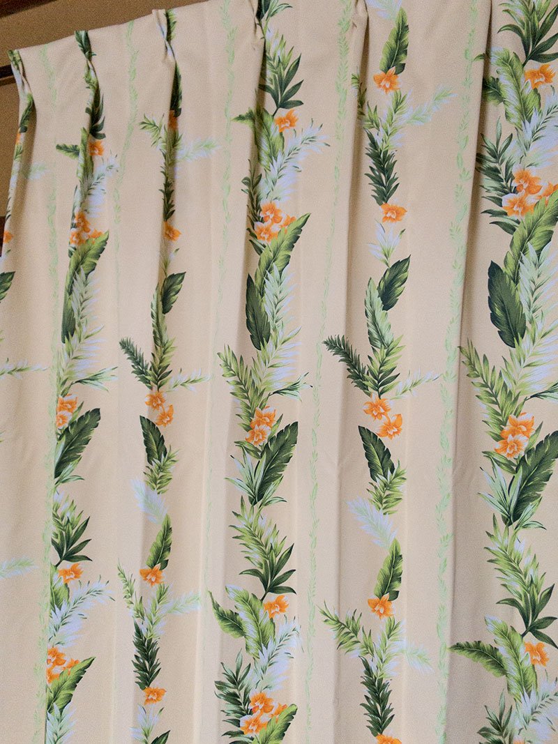 遮光ハワイアンベルドレープカーテン Amazon｜1級遮光ハワイアンベルドレープカーテン200×178cm【1枚