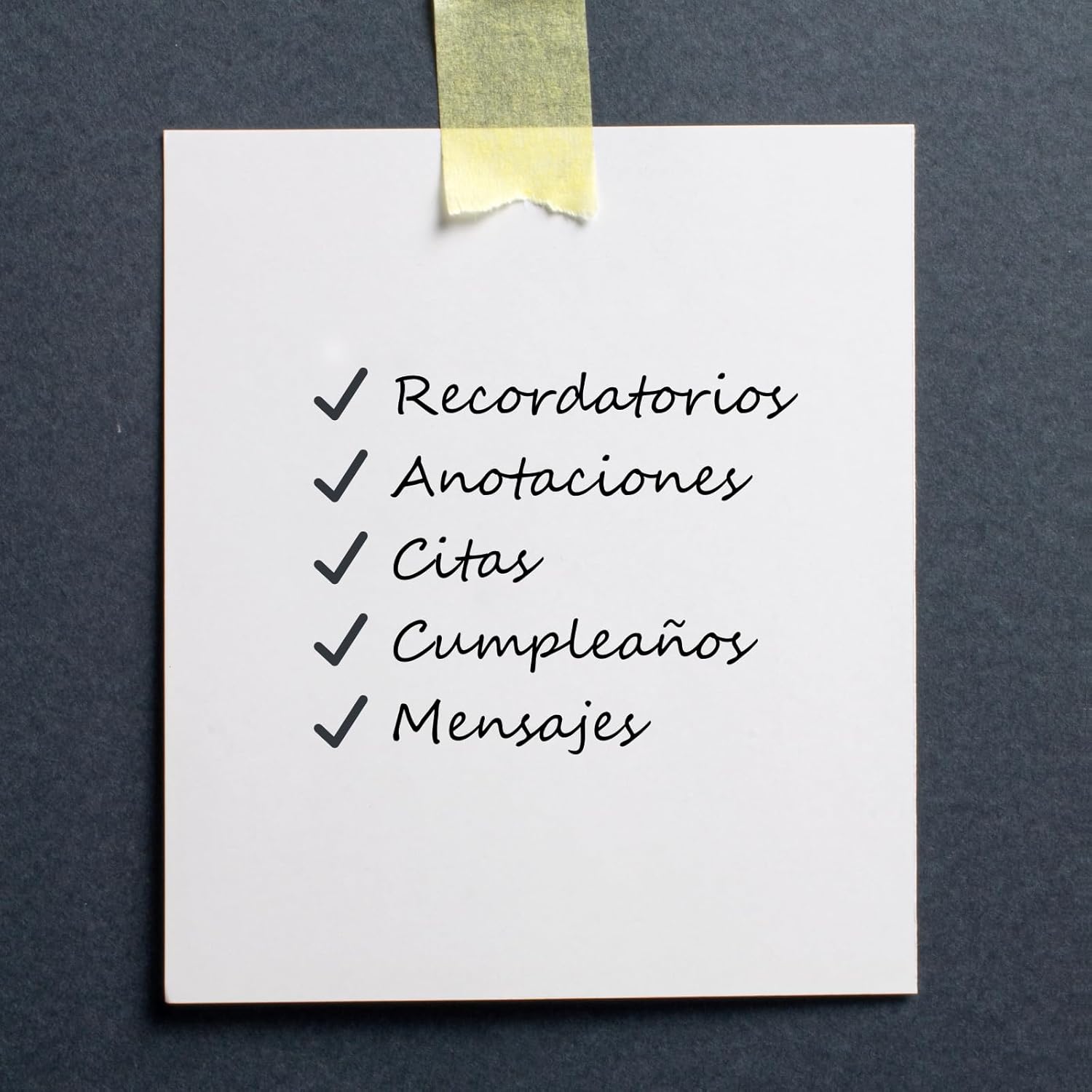 DOHE - 400 Loose Notes - White Smooth Sheets (90x90mm) 70gsm with Brown Kraft Card Holder, Paper Without Glue for Notes, Reminders and Messages