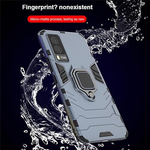 Miniatura 5 de ZMONE - Funda de teléfono para Honor X8 5G  Honor X6  Honor X6s con protector de pantalla de vidrio paquete de 2 Funda protectora resistente de