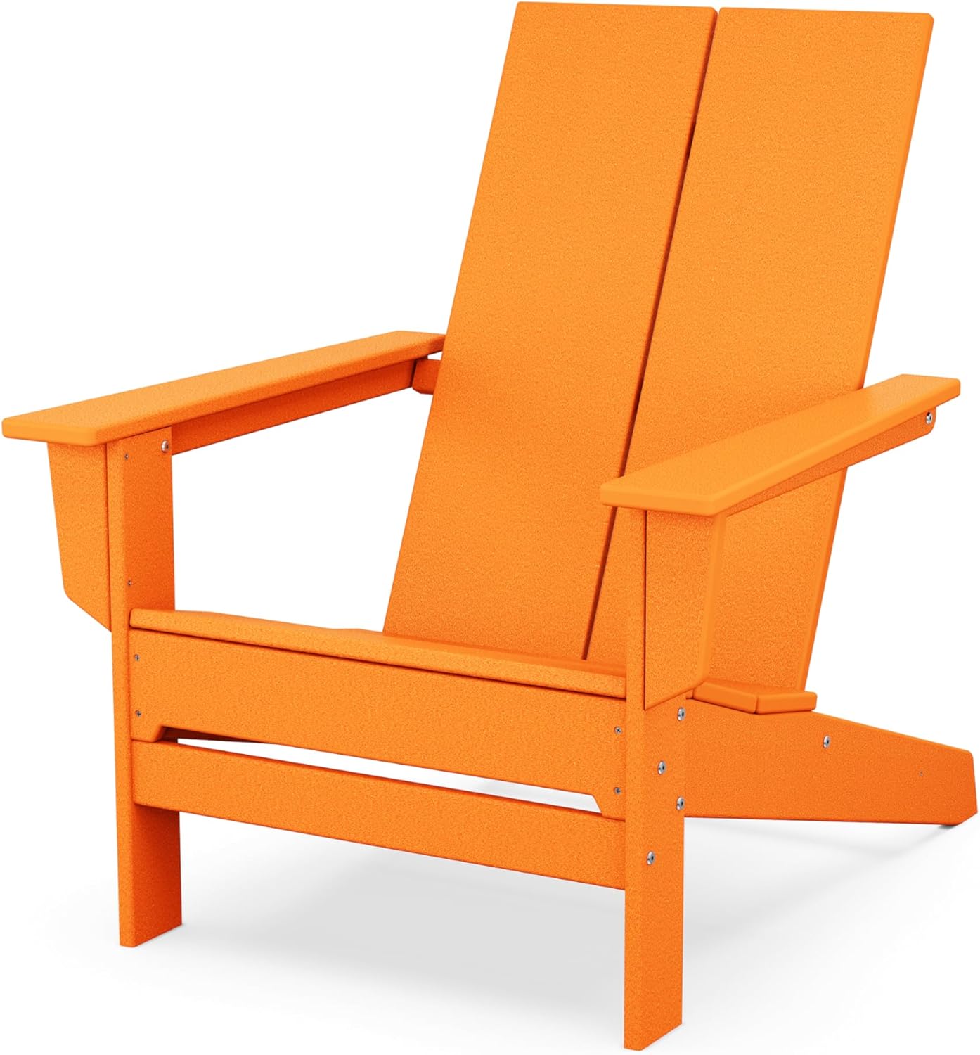 POLYWOOD Contemporary Modern Adirondack Chair in Aruba