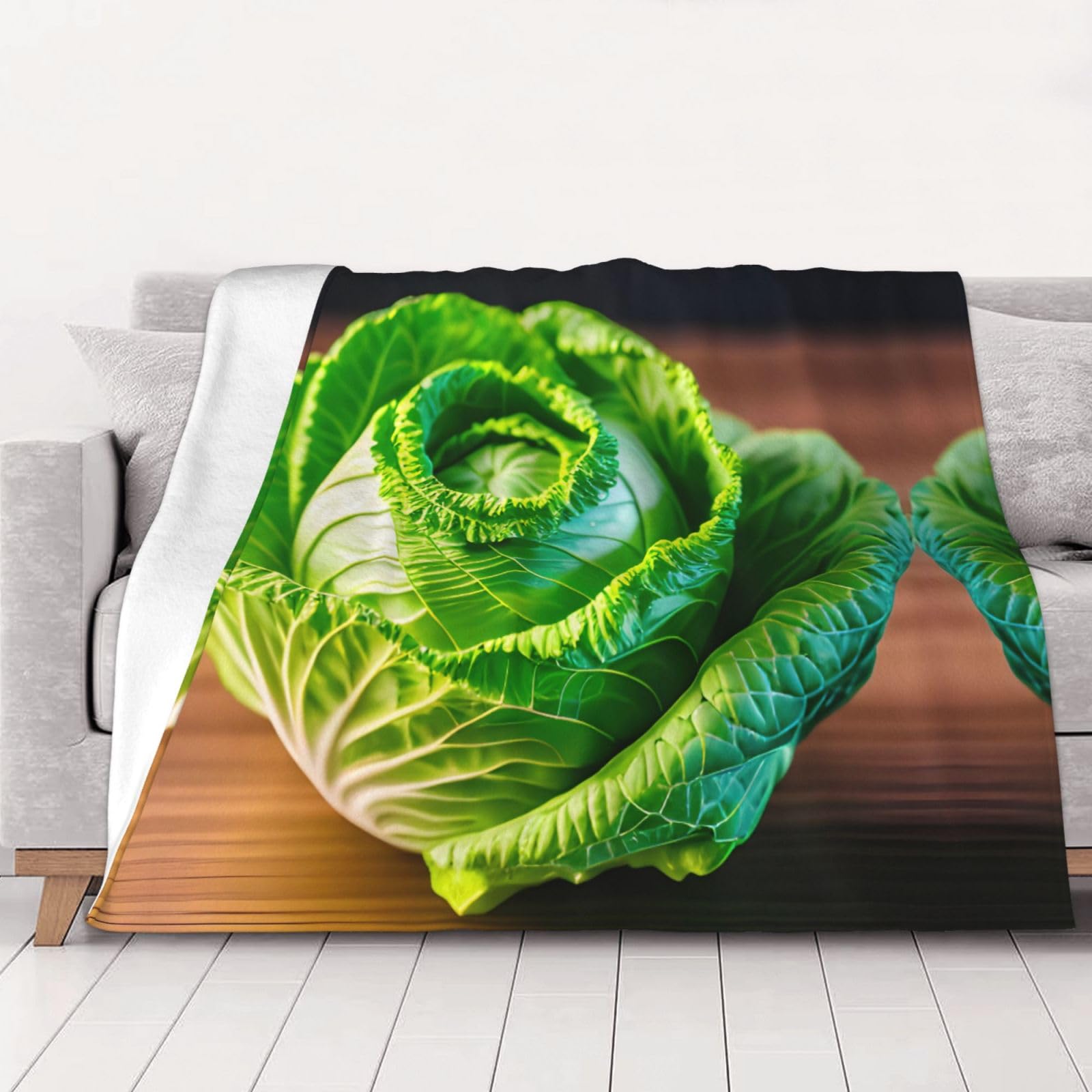Couverture chou lavable pour des soirées cocooning confortables sur le canapé