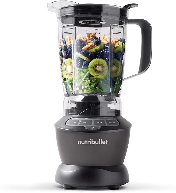 Mixeur NutriBullet ZNBF30400ZC 1200 Watts, Gris foncé, Grand