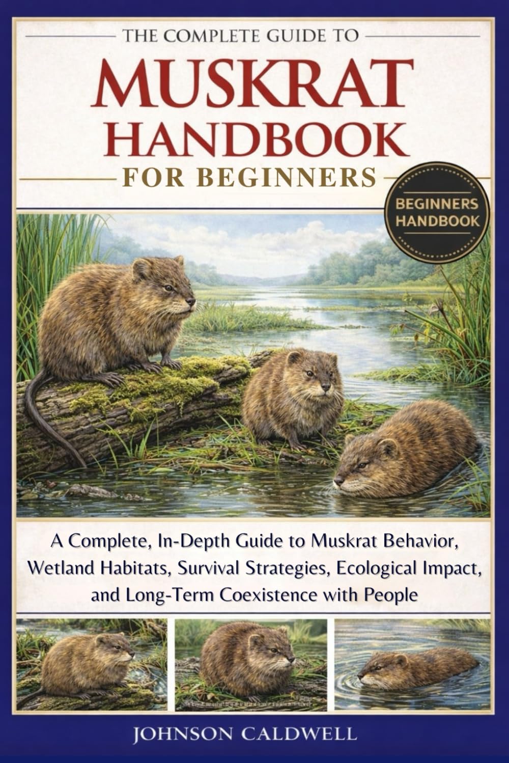 THE COMPLETE GUIDE TO MUSKRAT HANDBOOK FOR BEGINNERS: A Complete, In-Depth Guide to Muskrat Behavior, Wetland Habitats, Survival Strategies, Ecological Impact, and Long-Term Coexistence with People