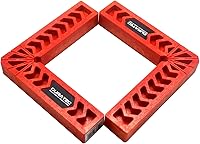 Vista 11 de Cuadrados de posicionamiento, herramienta de carpintería, abrazadera de esquina de 90 grados, cuadrados de carpintería, herramienta de carpintero